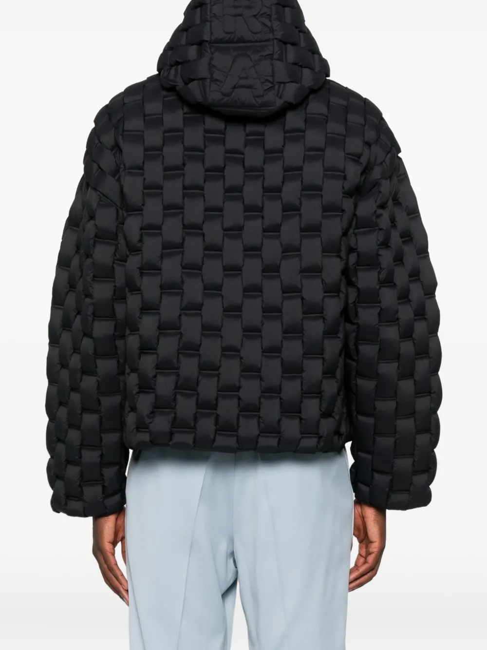 RAXXY Gewatteerde jas met capuchon Zwart