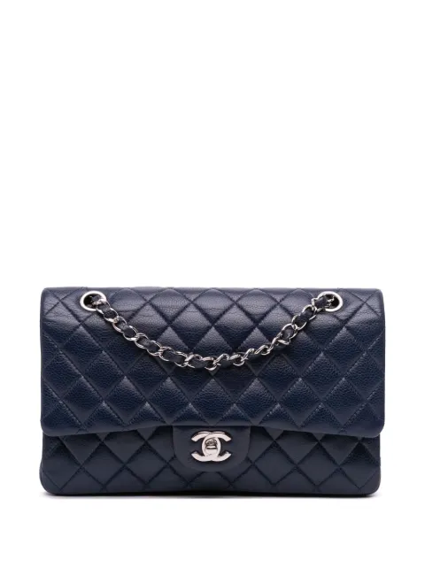 CHANEL Pre-Owned 2011 Medium Classic Caviar Double Flap shoulder bag