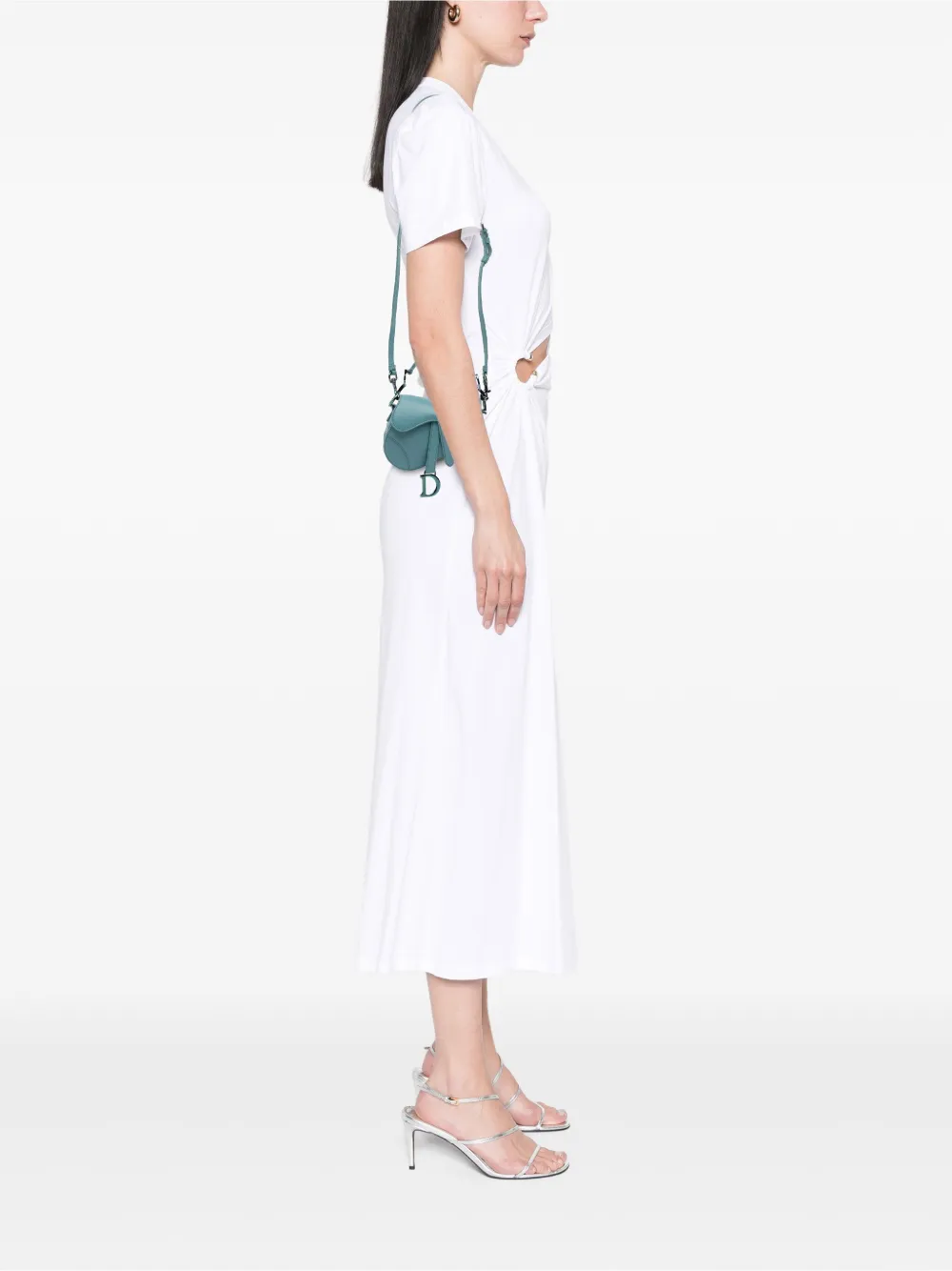 Christian Dior Pre-Owned bolsa satchel Micro Goatskin Saddle Bag 2022 | Estilos de archivo | Image 2