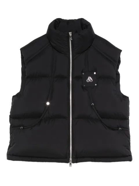 Moose Knuckles logo-appliqué gilet