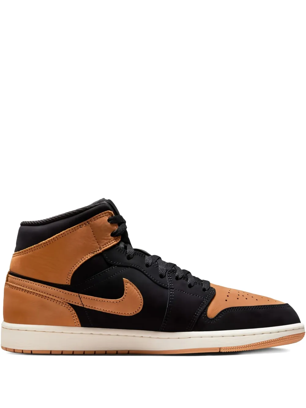 Jordan Air 1 Mid sneakers Zwart