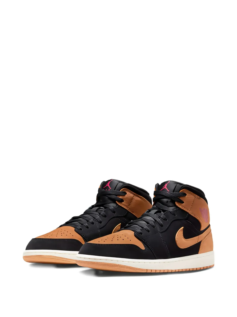 Jordan Air 1 Mid sneakers Zwart