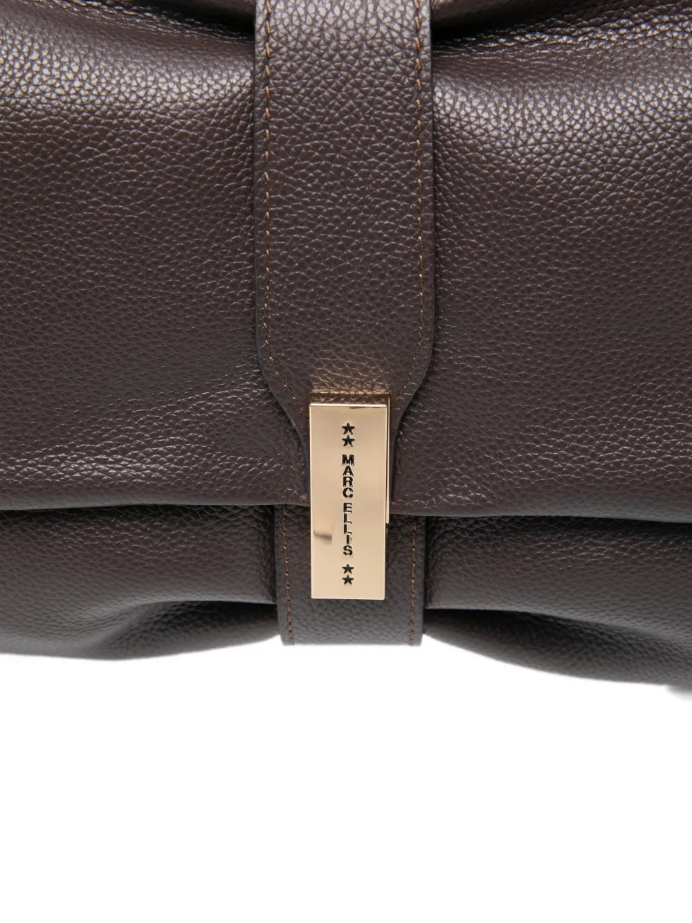 Marc Ellis Bryony Clutch Bag In Brown