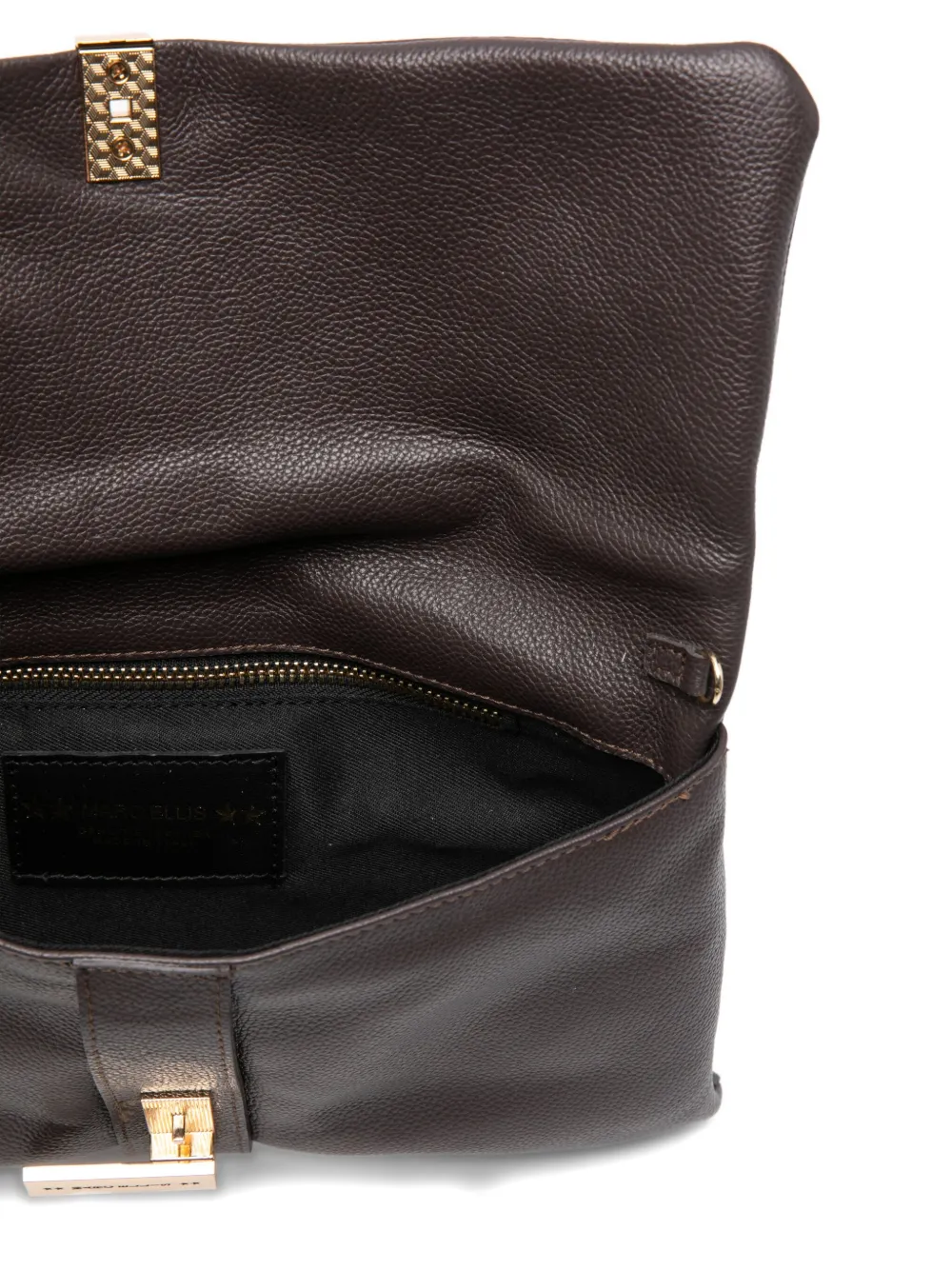 Marc Ellis Bryony Clutch Bag In Brown