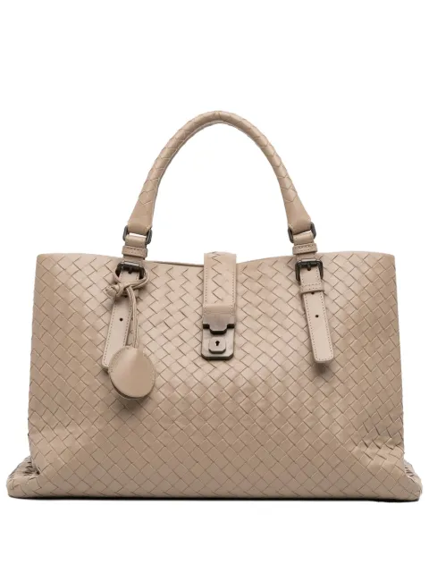 Bottega Veneta Pre-Owned tote Roma mediana de piel de napa Intrecciato 2013-2025