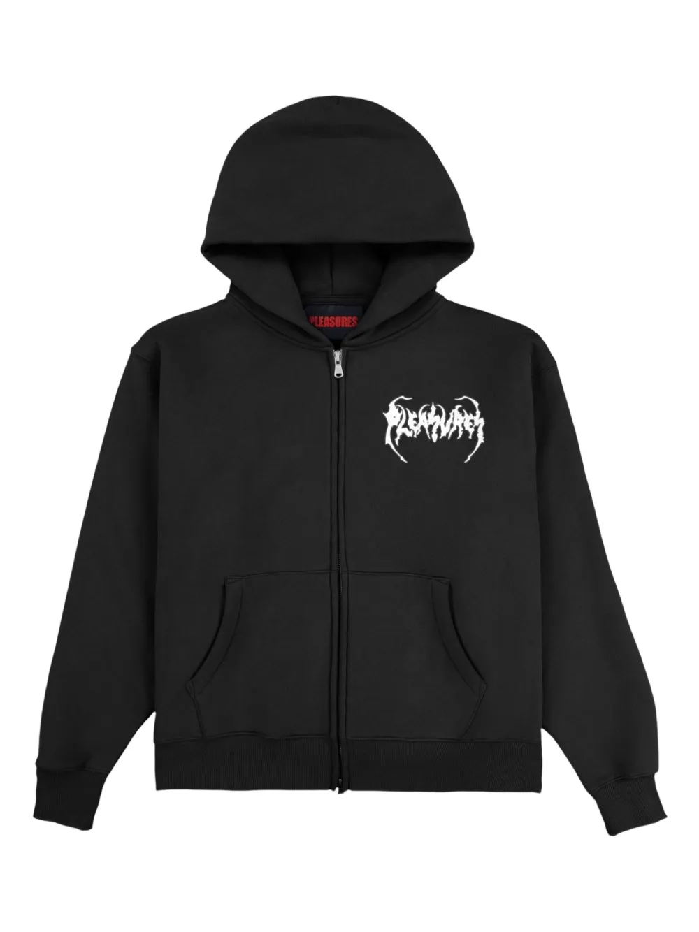 Pleasures hoodie con cierre | negro | Image 1