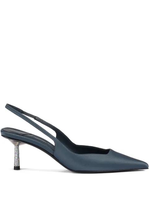 Le Silla 60mm Amelia slingback pumps