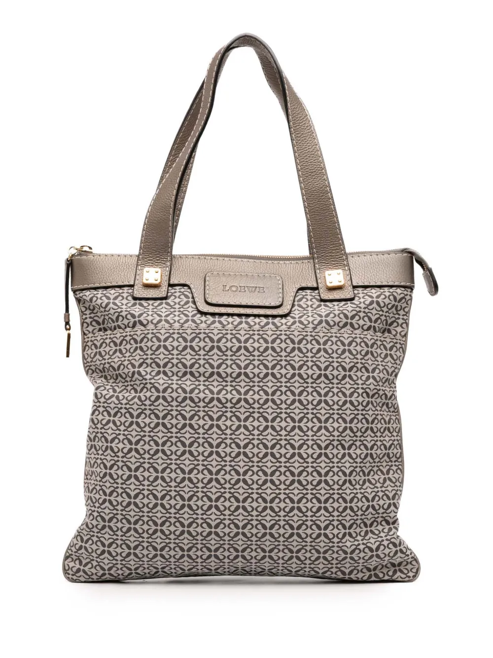 Loewe Pre-Owned 2007 Anagram Canvas tote bag | Brown | Image 1