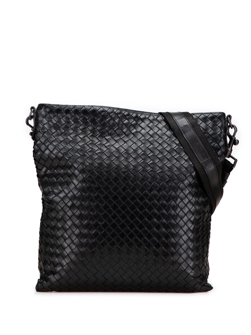 Bottega Veneta Pre-Owned 2012-2025 Intrecciato VN Umhängetasche aus Nappaleder - Schwarz