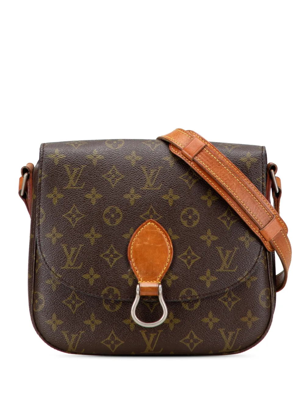 Louis Vuitton Pre-Owned 1980-2000 モノグラム サンクルー GM ショルダーバッグ - ブラウン