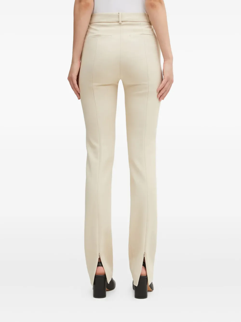 Sportmax Broek met split Beige