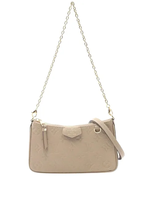 Louis Vuitton Pre-Owned bolsa crossbody Monogram Empreinte Easy Pouch On Strap 2021-2025