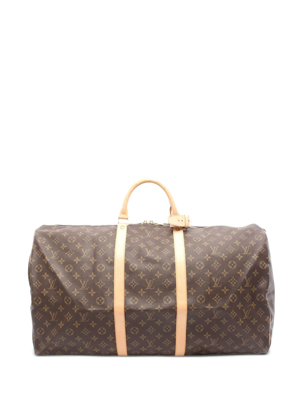 Louis Vuitton Pre-Owned bolsa de viaje Monogram Keepall 60 2003 | marrón | Image 1