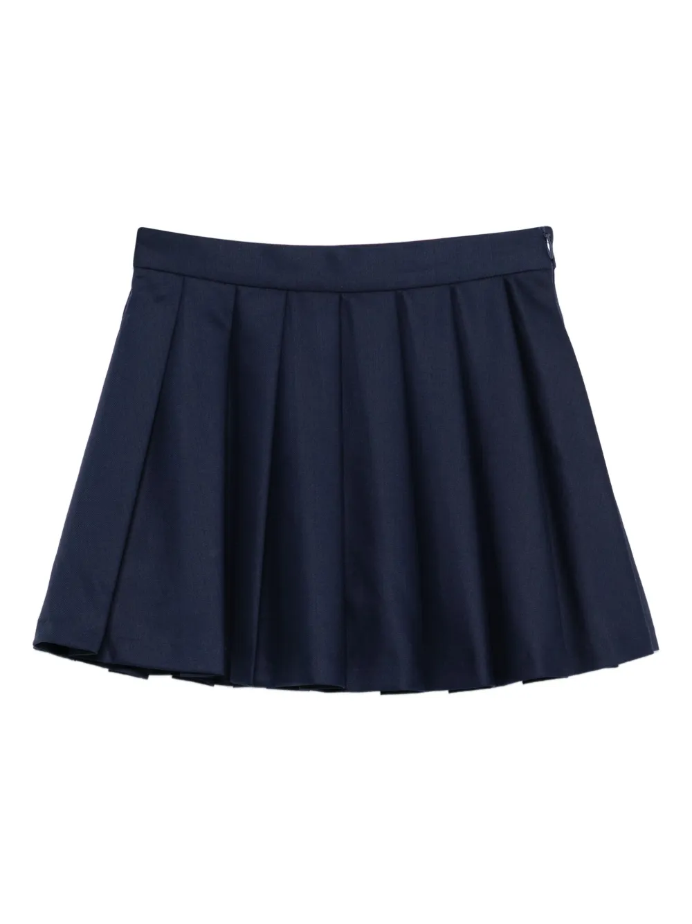 Pinko Kids Mini-rok met geborduurd logo Blauw