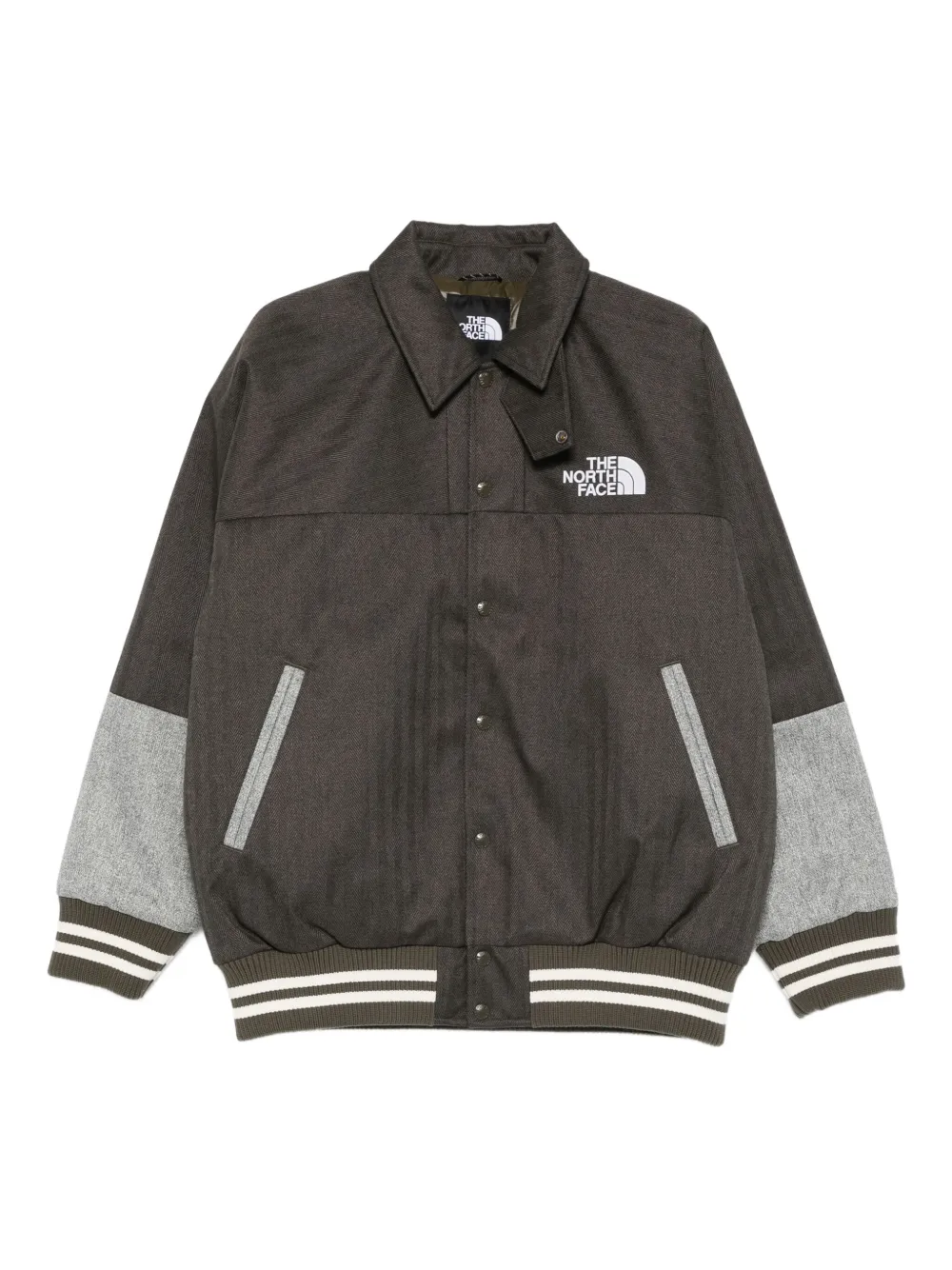 The North Face chamarra bomber con paneles | verde | Image 1