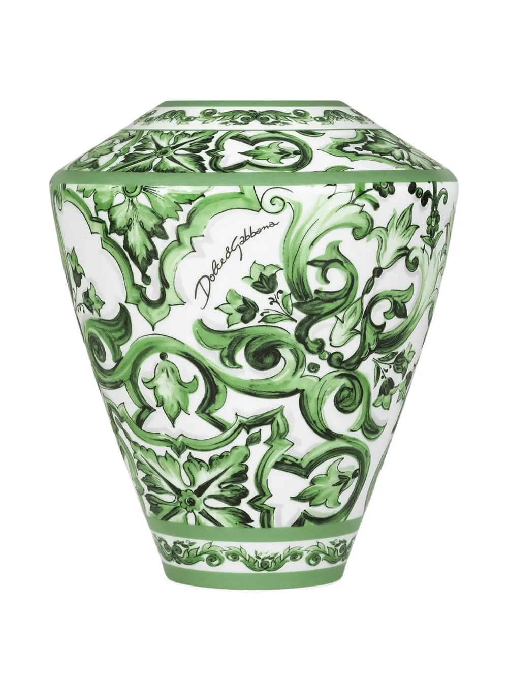 Dolce & Gabbana small amphora porcelain vase (20.5cm) - Bianco