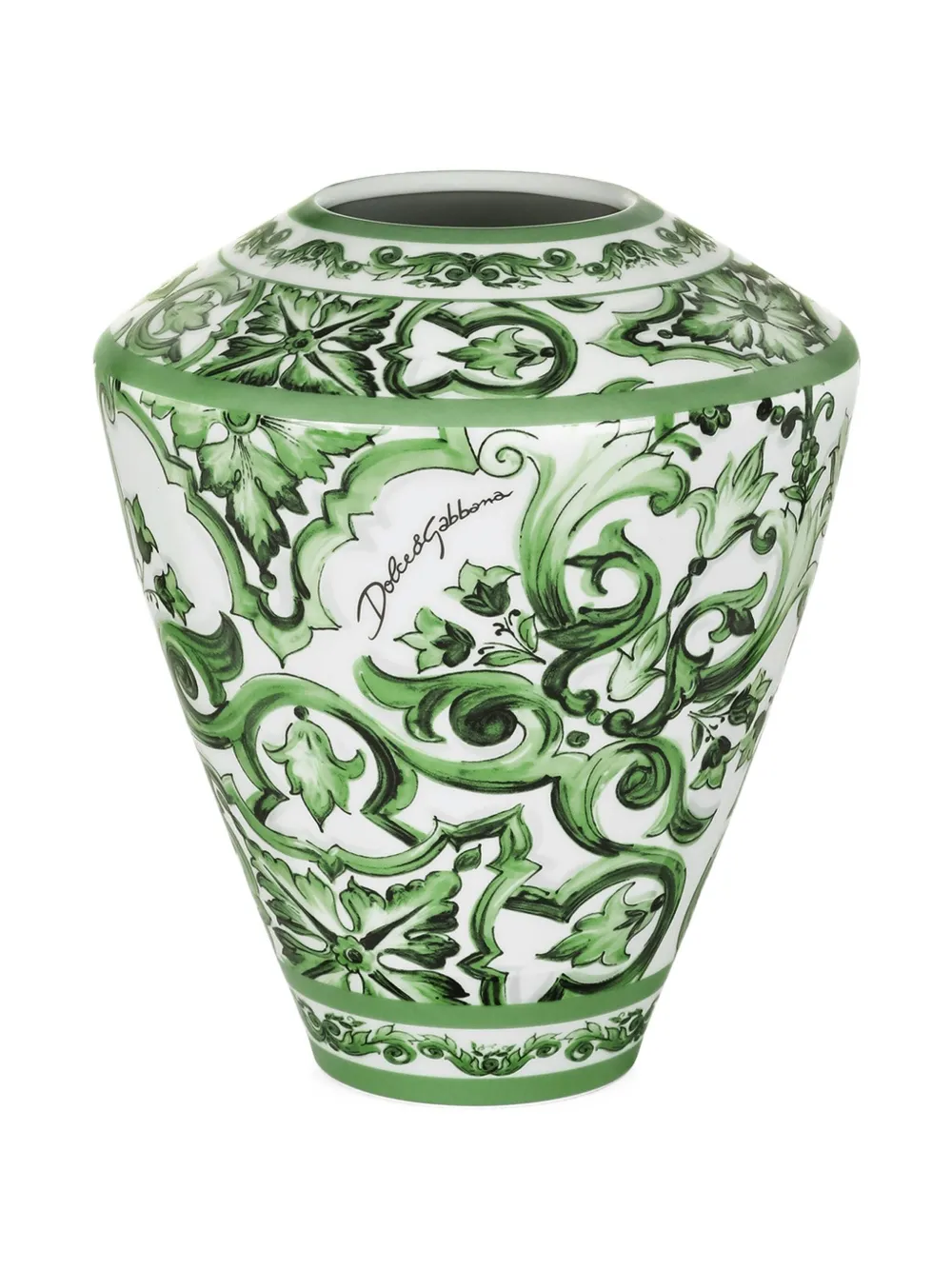 Dolce & Gabbana small amphora porcelain vase (20.5cm) - Wit