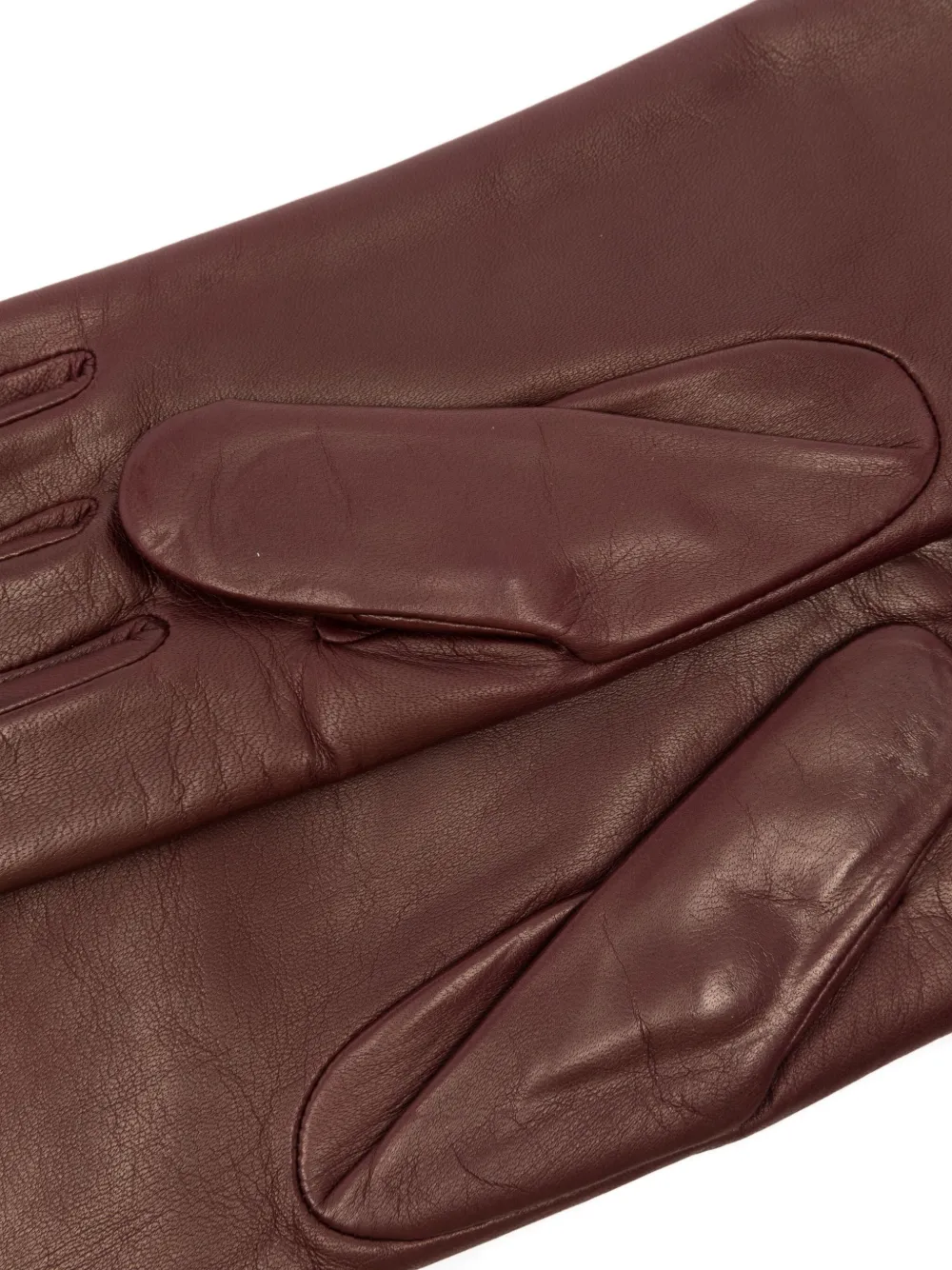 Agnelle Christina leren handschoenen Rood