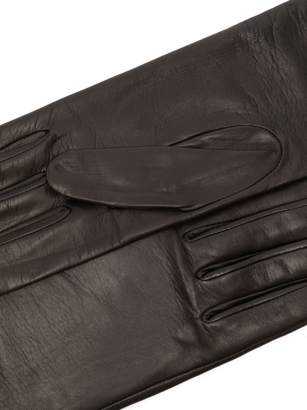 Agnelle Leren handschoenen Bruin