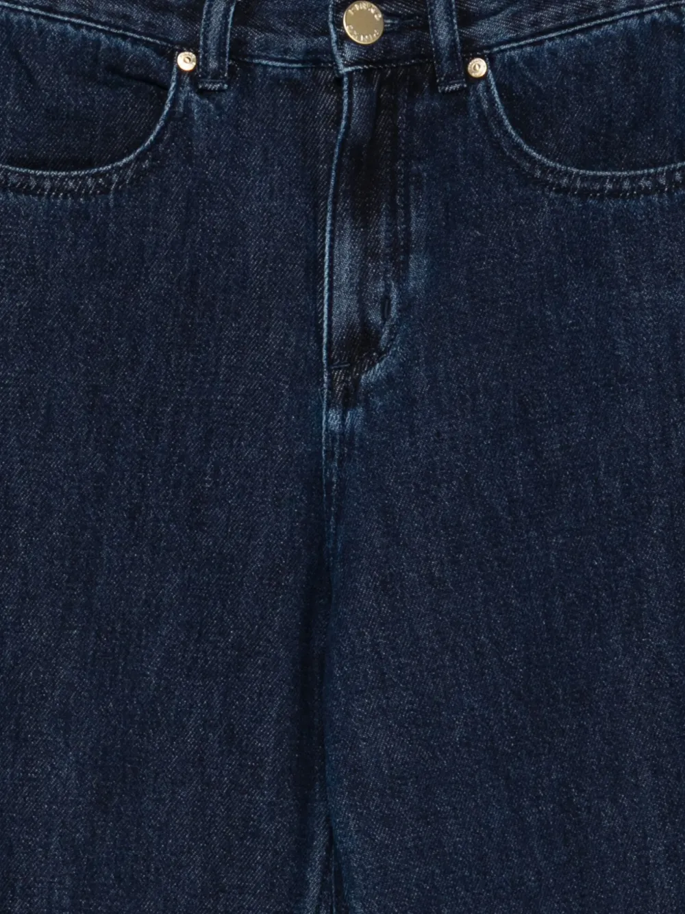 Pinko Kids Jeans met logopatch Blauw