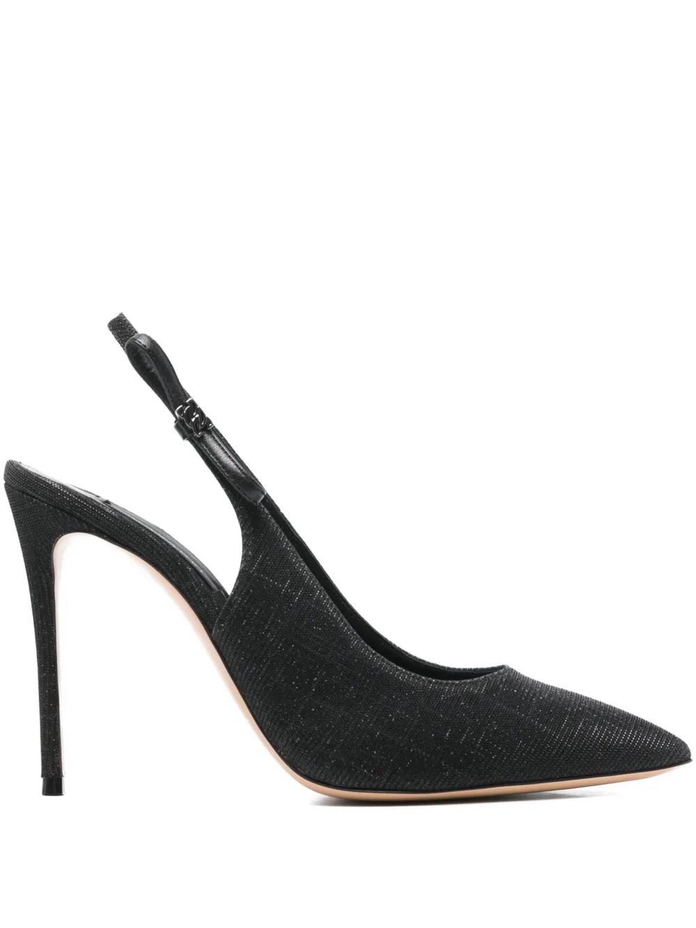 Casadei 100mm Slingback Pumps In Black
