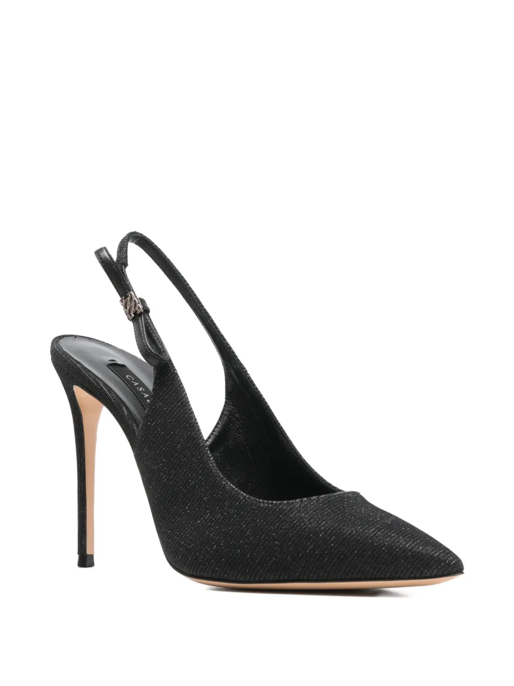 Casadei 100mm Slingback Pumps In Black