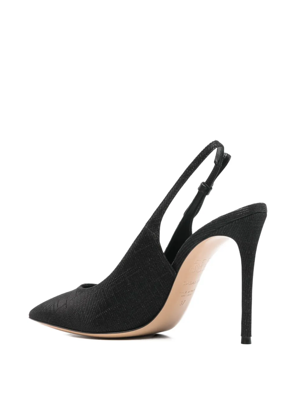 Casadei 100mm Slingback Pumps In Black