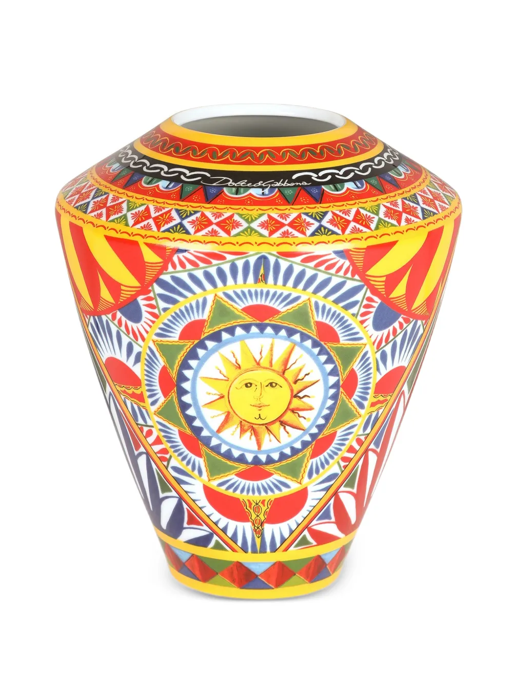  Dolce & Gabbana Small Amphora Vase - Yellow 