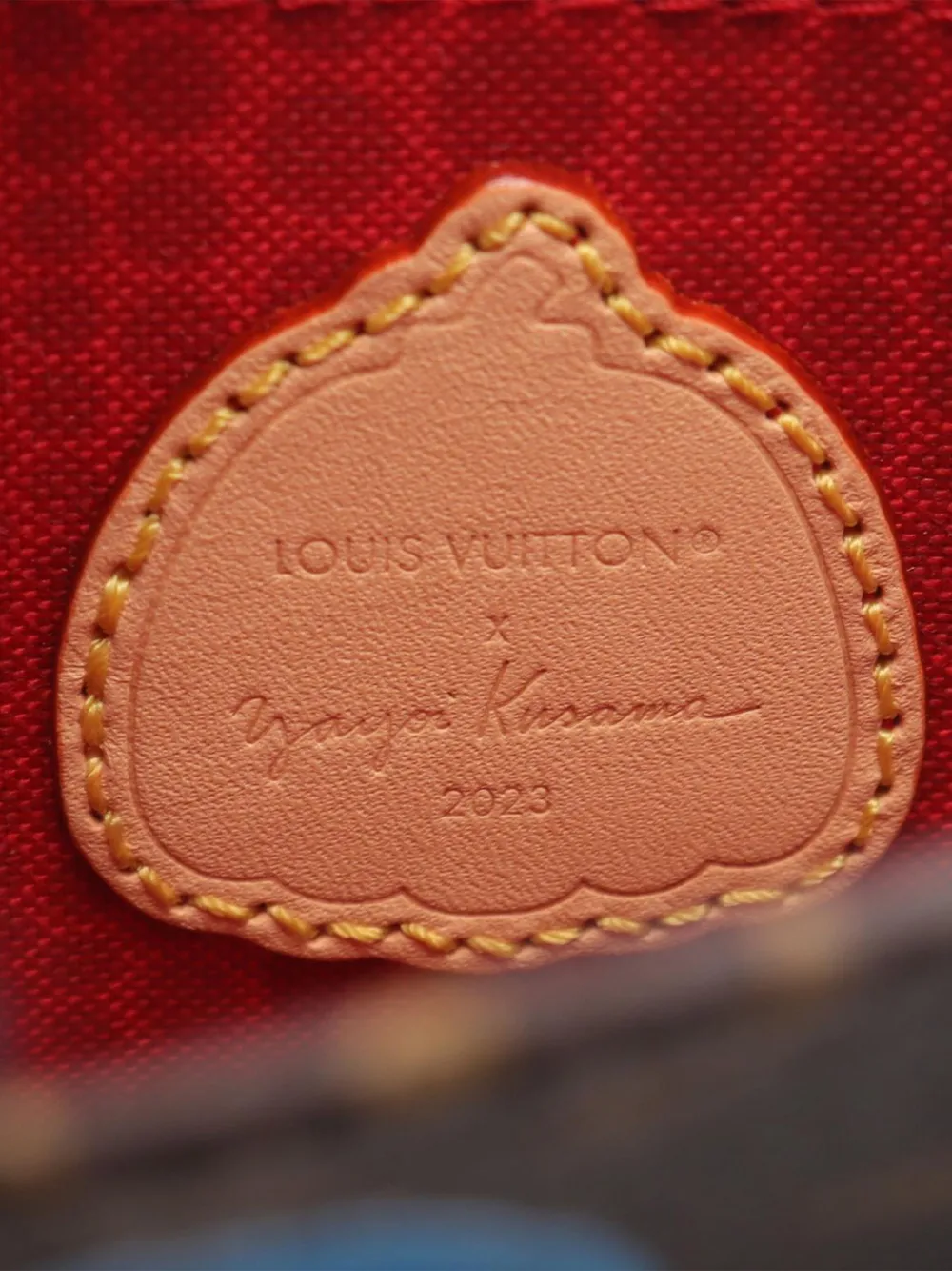 Pre-owned Louis Vuitton 2021-2025 Yayoi Kusama Monogram Dots Petit Sac Plat Satchel In Brown