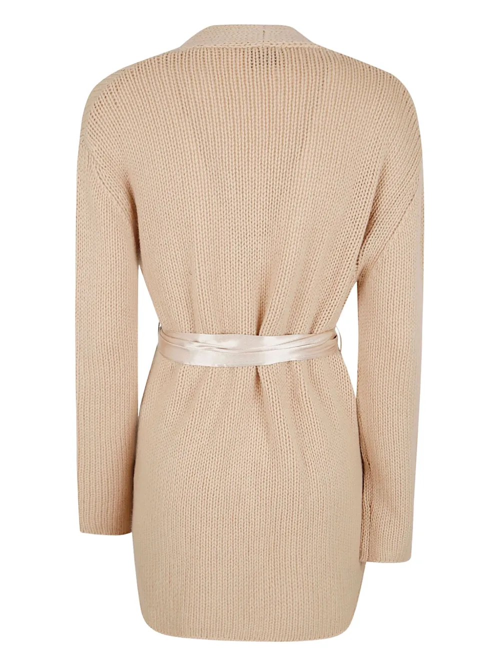 Forte Forte Tie-waist Cardigan In Gold