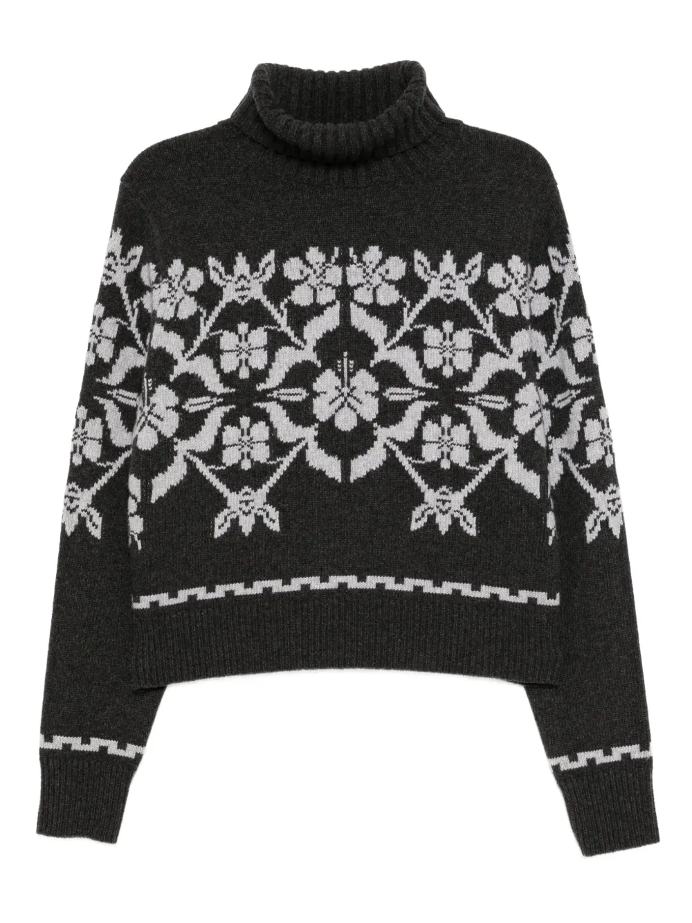 High Sport Zoe Fairisle sweater - グレー