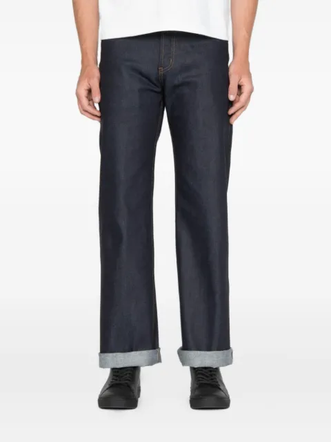 Naked and Famous Strong Guy cuffed jeans