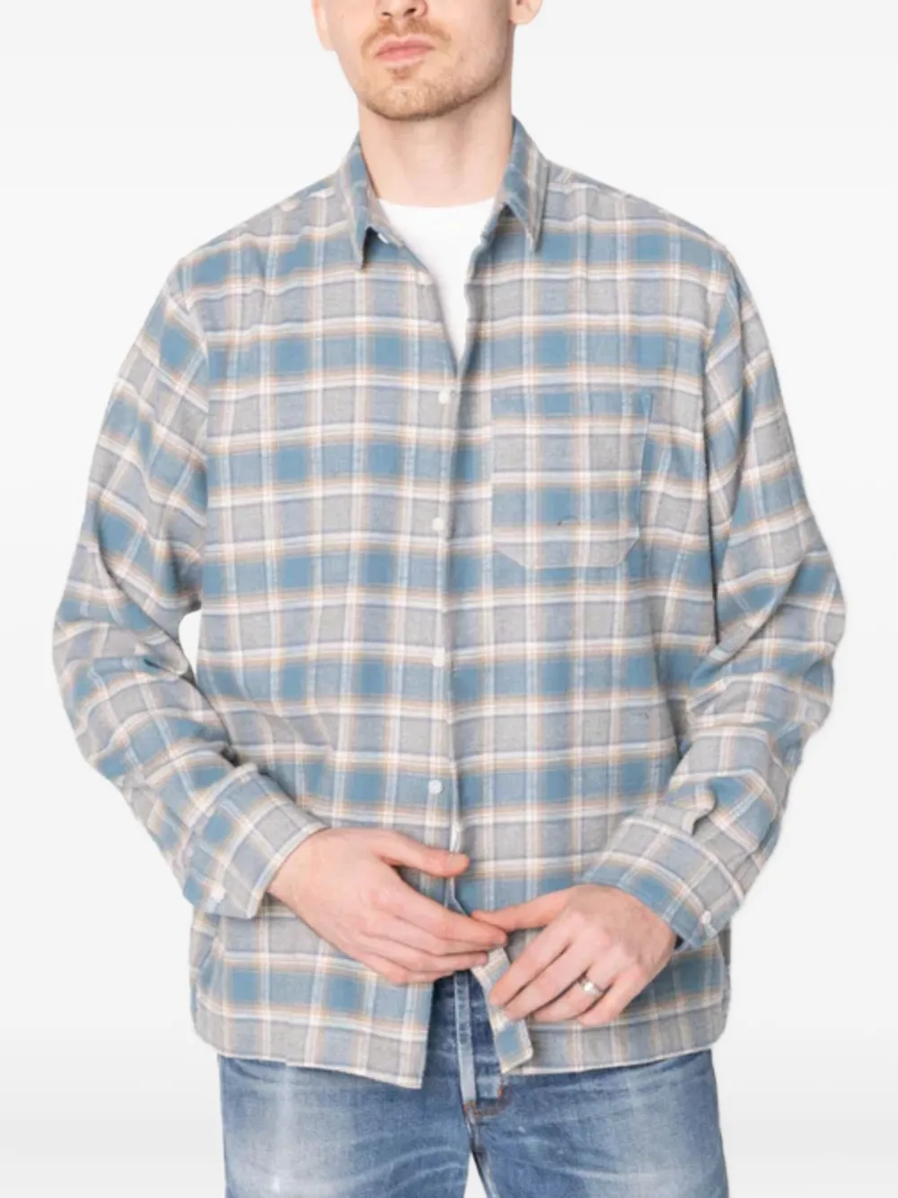 Naked and Famous True Shirt plaid pocket shirt | Image 2