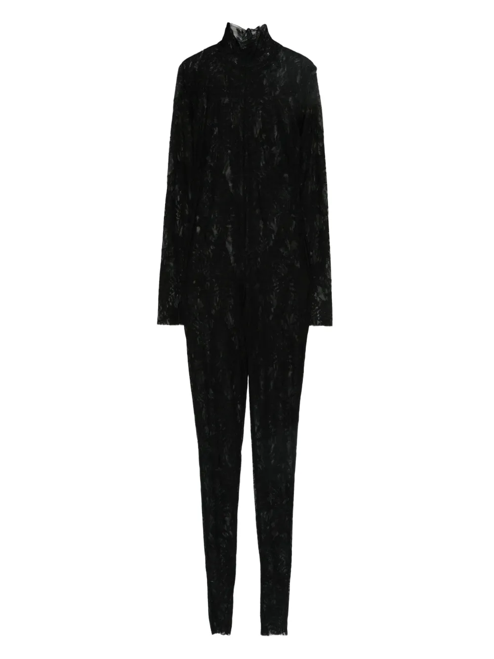 Norma Kamali Tuta high-neck catsuit | Black | Image 1