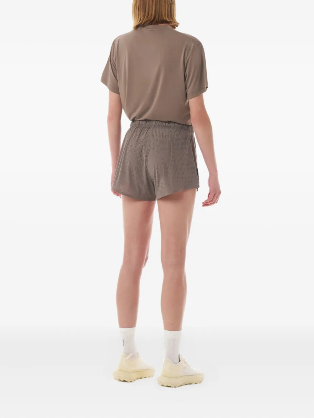 Satisfy Space-o™ 2.5" Distance Shorts In Brown