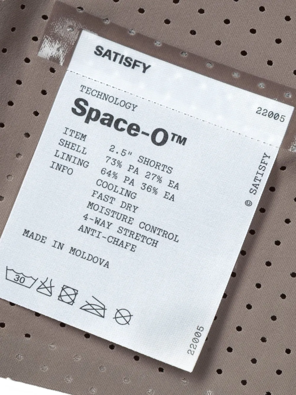 Satisfy Space-o™ 2.5" Distance Shorts In Brown