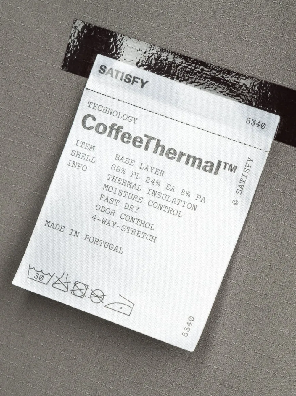 Satisfy Justice™ Coffeethermal™ Base Layer In Gray