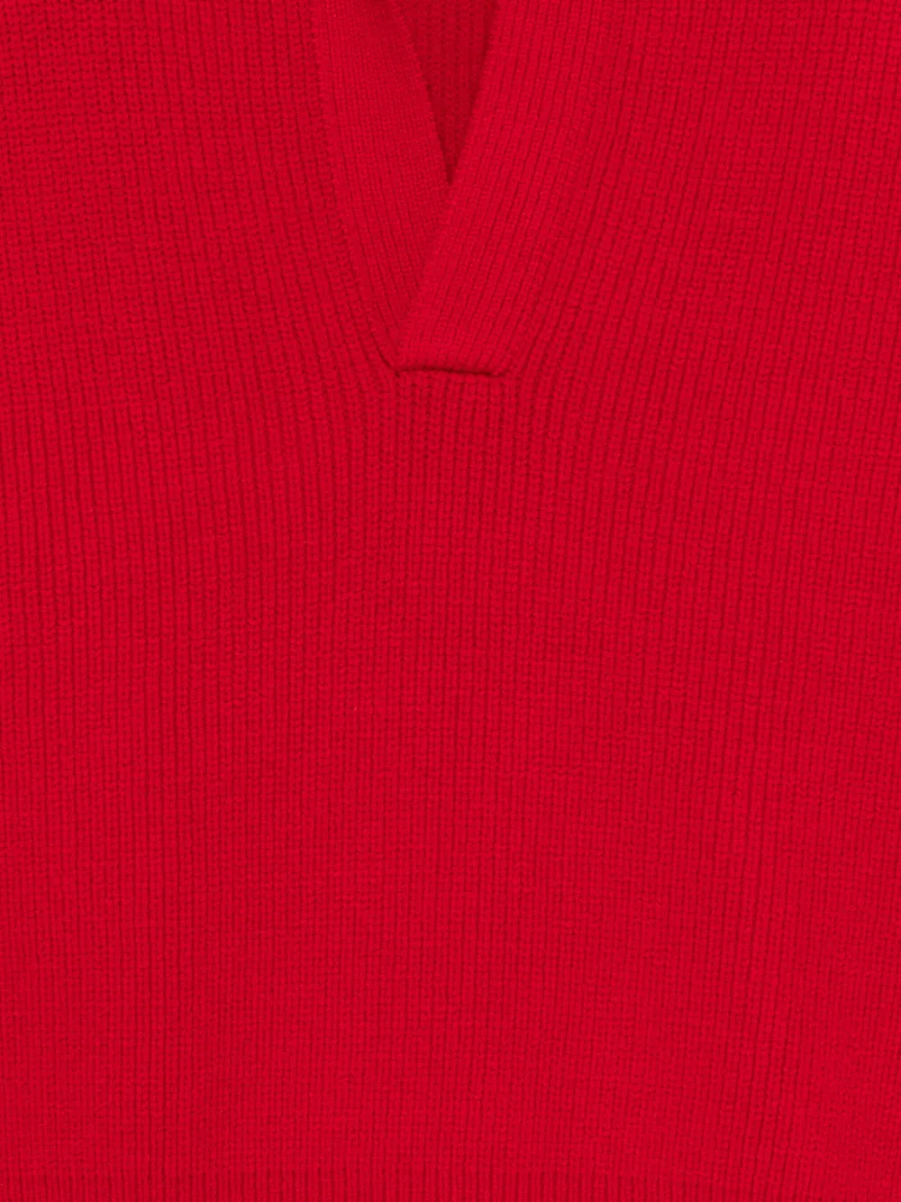 Studio Nicholson Spread-collar Wool Jumper In Red