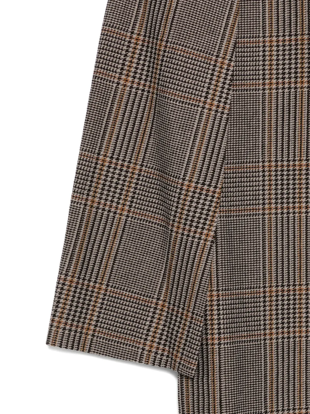 Kolor Prince Of Wales-check Skirt In Brown