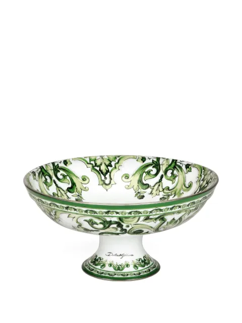 Dolce & Gabbana floral porcelain fruit bowl