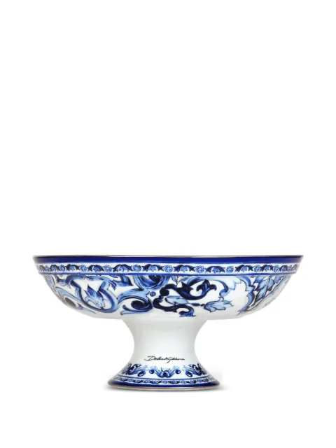 Dolce & Gabbana floral porcelain fruit bowl