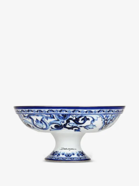 Dolce & Gabbana floral porcelain fruit bowl