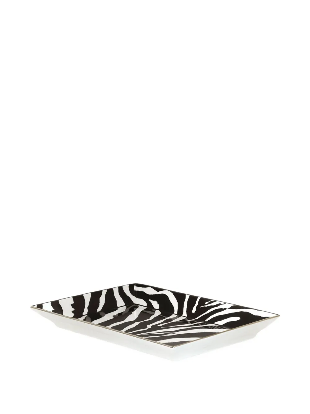 Dolce & Gabbana zebra porcelain tray (26cm x 8.5cm) | Decorative Trays & Plates | Image 2