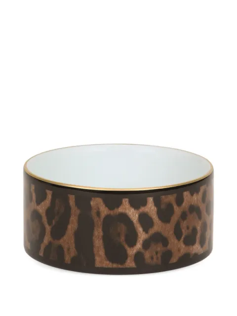 Dolce & Gabbana decorated leopard-print box