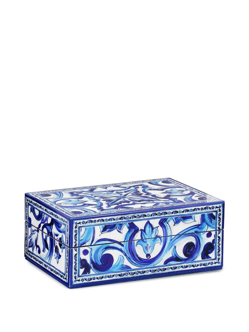 Dolce & Gabbana small decorated trinket box (17.5cm x 12cm) | Decorative Boxes | Image 2