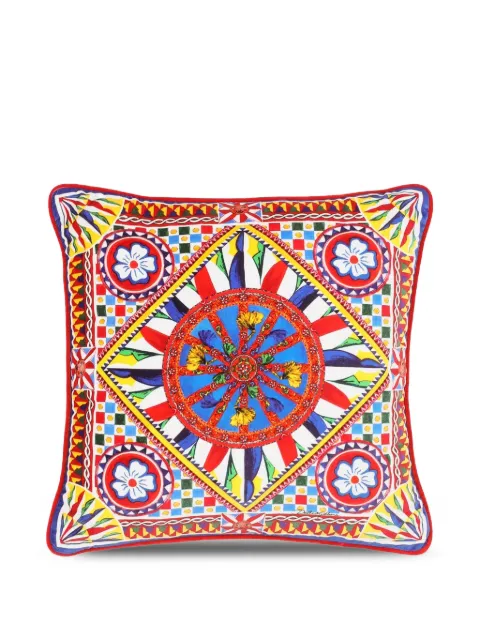 Dolce & Gabbana Almofada pequena de veludo 45cm x 45cm