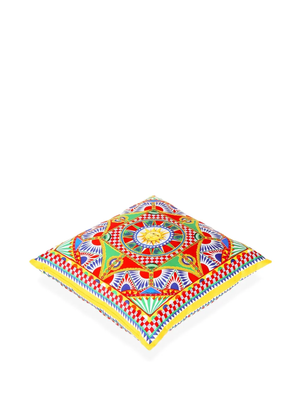 Dolce & Gabbana small duchess patterned cushion (45cm x 45cm) | Coussins | Image 2