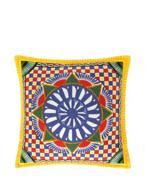 Dolce & Gabbana medium jacquard cushion (50cm x 50cm)