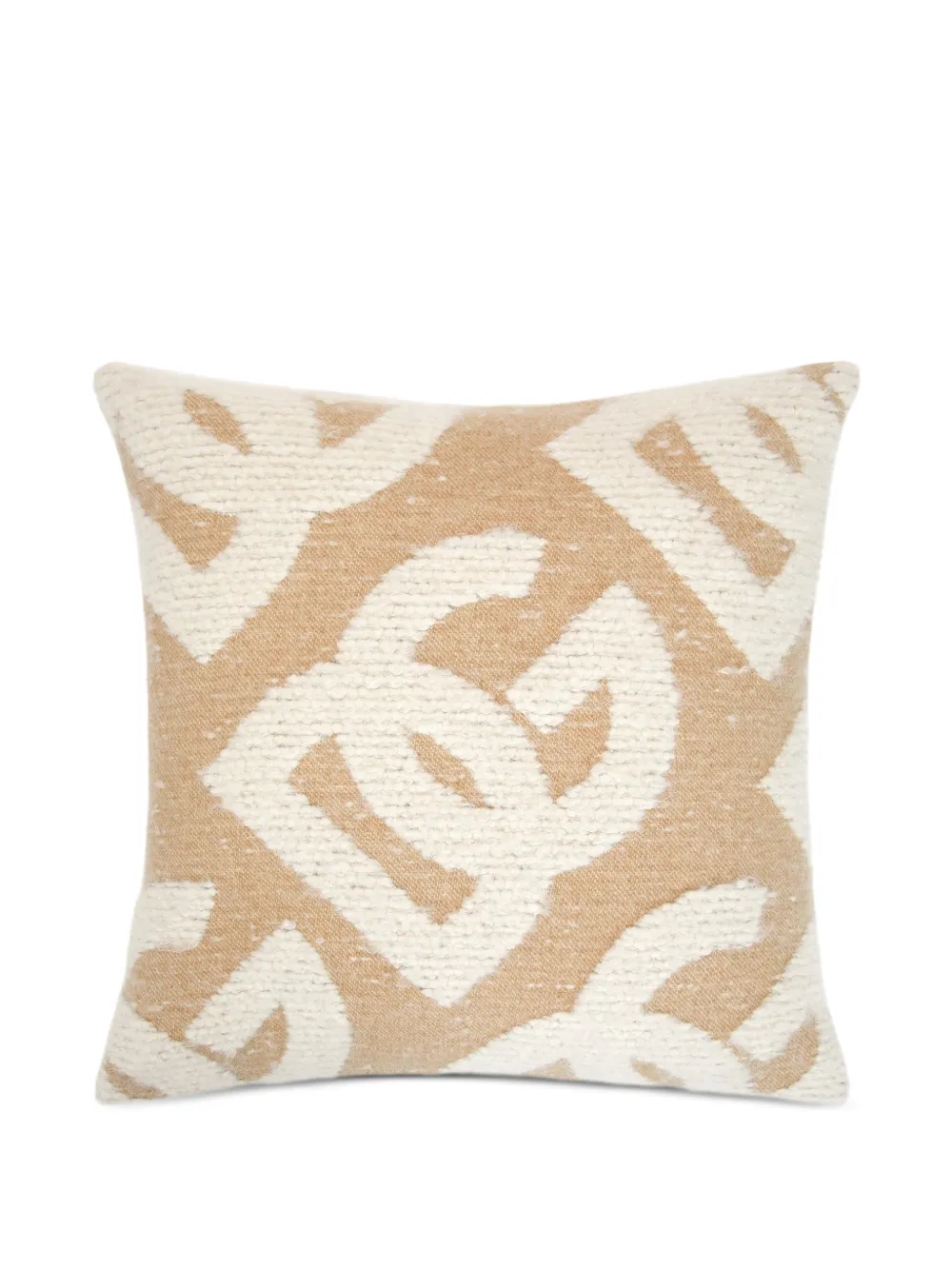 Dolce & Gabbana patterned cushion - Nude