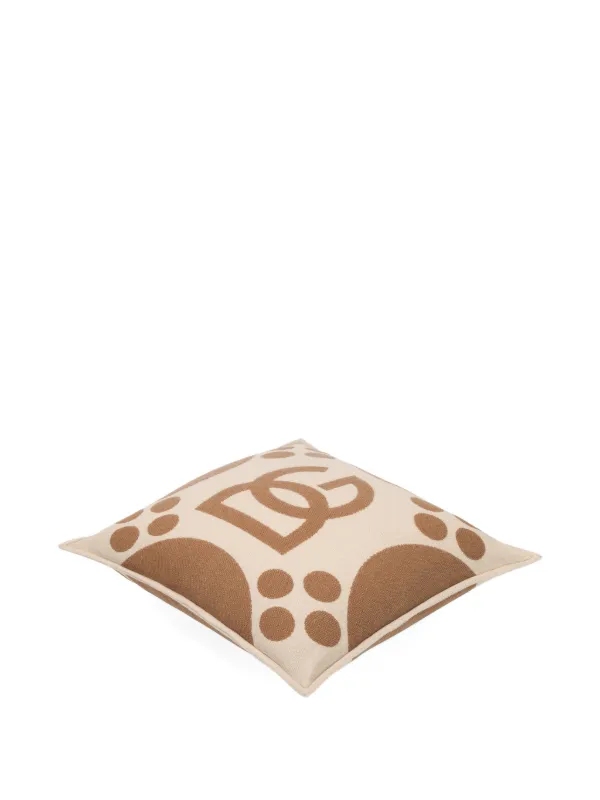 Dolce & Gabbana Jacquard Cushion | Neutrals | FARFETCH AO